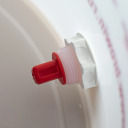 Alaus fermentacijos konteineris su oro užraktu, čiaupu, termometru ir nuosėdų mažintuvu BROWIN 340470, 30 L