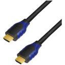 Logilink HDMI kabelis, CH0061, 1 m, 4096 x 2160, 60 Hz, 3D, melns, HDMI A tips vīrietis, HDMI A tips vīrietis
