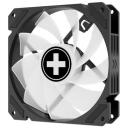 Xilence Вентилятор для корпуса XF065, 120mm, 600-1500RPM, 70cfm, 18-29dB, PWM, ARGB подсветка
