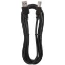 Emos USB кабель S70202, 2м, черный, 1шт в блистерной упаковке, ПВХ, USB 2.0, для зарядки/переноса данных, A разъем &ndash; B разъем