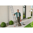 Kāpnes S80 ProfiStep duo / alumīnija / 2x15 pakāpieni 037215007 HAILO