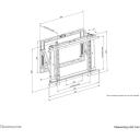 Neomounts настенный кронштейн WL95-800BL1 42-70" макс 35 кг, VESA 200x200-600x400 мм, черный, регулировка высоты