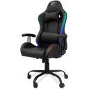 White Shark INDIANAPOLIS spēļu krēsls, INDIANAPOLIS, melns, PU, 320mm, 90&deg;&ndash;180&deg;, 120kg, 47&ndash;57cm, RGB apgaismojums