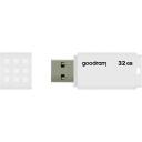 Goodram Zibatmiņa UME2 UME2-0320W0R11, 32GB, USB 2.0, lasī&scaron;anas ātrums 20 MB/s, rakstī&scaron;anas ātrums 5 MB/s, balta