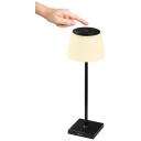 Tracer Laualamp Pluto Black TRAOSW47234, 1800 mAh, 200 lm, 5000 K, 4 W, 24 LED, IP44, must, reguleeritav v&auml;rvitemperatuur