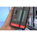 Habotest Kabelių testeris HT812A, 2xAAA, 8P/6P/4P/2P, automatinis i&scaron;jungimas, žemos galios indikatorius