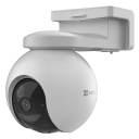 Ezviz EB8 2in1 CS-EB8-SP 4G Āra 3MP 2K Sfēriskā IP Panorāmas un Tiltējo&scaron;a Kamera ar Saules Paneli E Balts