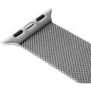 Fixed Korpuss Apple Watch 42/44/45/46/49mm FIXMEST-434-SL, 1, Nerūsējo&scaron;ais tērauds, Elpojo&scaron;s