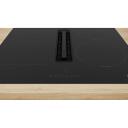 Bosch | PVS611B16E | Induction hob with integrated ventilation system | 60 cm | Number of burners/cooking zones 4 | B | Black | Touch