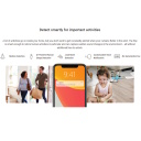 Ezviz E4P 3K⁺ CS-E4P Panorāmas Fisheye Viedā Wi-Fi Kamera MicroSD Krāsu Nakts Redze Balts