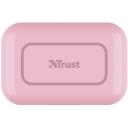 Trust austiņas 23782 Bluetooth 5.0, 10 m bezvadu, 4 h akumulatora darbības laiks, rozā, pieskāriena kontrole