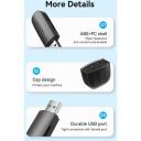 Vention m&auml;lukaardi lugeja CLFB0, USB 3.2 Gen 1, 2 pesa, 5000 Mbit/s, toetab 512 GB, must