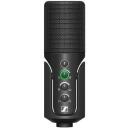 Sennheiser Profile Streaming Set MODEL KOOD, 125 dB, 3 m, 44,1 kHz / 48 kHz, must, kondensaatormikrofon, kardioid