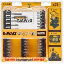Dewalt Skrūvgrieža komplekts DT70709POS-QZ, 33 gab., TOUGHCASE+, 28 skrūvgrieža uzgaļi 25mm, 3 skrūvgrieža uzgaļi 50mm