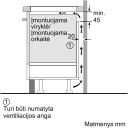 Bosch Induktsioon pliit PUE611BB5E, 4, Taimer, Puutetundlik, Must