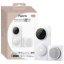 Aqara uksekella kaamera CH-C09D-W, 2K video, 1 USB-C, 1 MicroSD pesa, Bluetooth/Wi-Fi/ZigBee, valge