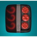 Homedics Jala massaaž (Shiatsu) FM-TS12H-EU, 28 s&otilde;lme, 2 ala, 1 režiim, k&uuml;tmine, must/hall