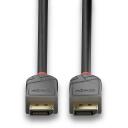 Lindy DisplayPort kabelis 36486 10m, 10 m, 2 x DisplayPort, 1.2, 4096 x 2160, 60 Hz, 21.6 Gbit/s, RoHS