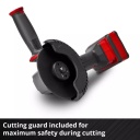 Bezvadu leņķa slīpma&scaron;īna TP-AG 18/125 CE Q Li-Solo, EINHELL, 4431155, 18V, bezsuku motors, 900W, 10500 apgr./min, ātra diska maiņa