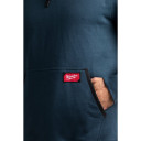 VIDĒJĀS KĀRTAS DŽEMPERIS AR KAPUCI, WH MW BLU M, 4932493127 MILWAUKEE