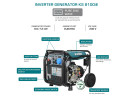 Invertora benzīna ģenerators KS 8100iE 8 kW KONNER & SOHNEN