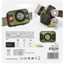 Emos CREE LED galvos žibintas P3539, 330 lm, 200 m, 3x AAA, 5 režimų, IP43, smūgiams atsparus