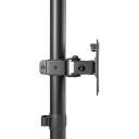 Digitus Galda statīvs DA-90438, 17-32", 2x8 kg, regulējams augstums, pagriežams, slīpums, grozāms