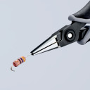 Precīzijas ESD knaibles, KNIPEX, 34 42 130 ESD, 130 mm, ergonomiskas, zema svars, bez atspīduma