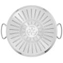Tefal Кастрюля 32G7196455 28 см, 10 л, серебристая, нержавеющая сталь, с крышкой, подходит для электрических, газовых, галогенных