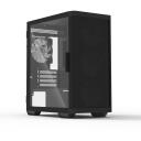 Zalman M4 ARGB x4 Black, M4 Black, 2x2,5'', 1x3,5'', 4 ventilaatorit, RGB, karastatud klaas, must