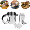 1,5 kg Nerūdijančio plieno presuoto kumpio gamintojas BROWIN 313016, 22.5x18.5x20.5 cm, 1.5 kg