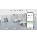 Ruijie RG-ES206GS-P | 6-Portu Gigabit Smart Cloud PoE Slēdzis — 6kV Pārsprieguma Aizsardzība, 12 Gbps Pārslēgšanas Jauda, Melns Dizains