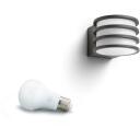 Philips Hue Lucca Sienas Gaismeklis 8718696166048, 9 W, E27, siltā baltā gaisma, IP44, LED, 806 lm