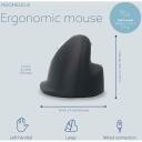 R-Go Tools USB оптическая мышь HE Break RGOHELELA, 2400 DPI, 5 кнопок, 1.69м кабель, эргономичная, черная