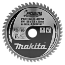 Saeketas Specialized MAKITA B-40294 136x20x1,6mm 0&deg; T50 Alumiiniumile