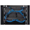 Digitus Rack plaukts DN-10-TRAY-1-B, 14.7cm, 21cm, perforēts, 1U, RAL 9005, tērauds