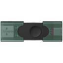 Kingston DataTraveler Duo DTDEG2/128GB, 128 GB, USB Type-C/Type-A, must/roheline