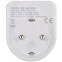 Emos Адаптер P0075, 1&times;, 1&times;USB-A 5V/2,4A/12W, 1&times;USB-C 5V/3A/15W, 3680W, IP20, защита от детей