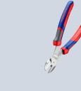Augstas izturības diagonālie griezēji, KNIPEX, 74 05 200, ērti rokturi, grie&scaron;anas jauda līdz &Oslash; 4.2 mm