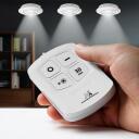 Maclean Lamp MCE165, 6 tk, 5 LED, 3xAAA, valge, modernne, kinnitatav m&ouml;&ouml;blile, plastmass