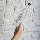 Butelka 0,5 L ar vāciņu un apdruku Destylowana - 4 gab. BROWIN 631423, 500 ml, stikls
