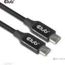 Club3D USB-C kuni USB-C kaabel CAC-1535 5m, 8K60Hz, 10Gbps, 60W, aktiivne, kahepoolselt