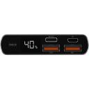 Navitel Laadija-akumulator PWR10 AL Silver, 10000mAh 3.7V 37Wh, 22.5W, USB-C 5V 2.6A, 9V 2A, 12V 1.5A, Mikro USB 5V 2A, 9V 2A
