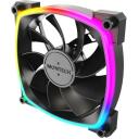Montech Datora korpuss ventilators RX120 PWM BLACK 3 IN 1, 120mm, 1600RPM, 27dB, 3xRGB, 4-pin PWM