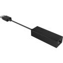 Raidsonic USB 3.0 (A-T&uuml;&uuml;pi) Gigabit Ethernet adapter IB-AC501a, 1x Gigabit Ethernet, USB 3.0, kompaktne disain