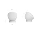 Ezviz T1C CS-T1C Viedās Mājas PIR Kustību Sensors ar 360° Noteikšanu Savietojams ar A3 Bloku Balts