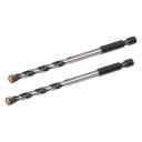 Stone-masonry hex drill Ø 7 x 120mm, KREATOR, KRT011407, Shaft diameter: 6 mm, Head diameter: 7 mm