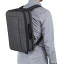 Case Logic Era Hybrid Kaste ERACV116 OBSIDIAN, 15.6", melna, poliesters, plecu siksna, transformējama, iek&scaron;ējā kabata