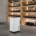 Viedais Wi-Fi gaisa mitruma savācējs 12 L dienā + veļas režīms Bora Power 169 W līdz ~30 m² Balts DXDH12 Duux