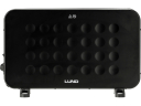 Konvektora sildītājs 2000 W 3 jaudas līmeņi 750/1250/2000 W IP20 aizsardzība 68651 LUND Melns